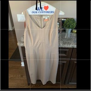 Tan Dress 4 work/showers/weddings/very flattering